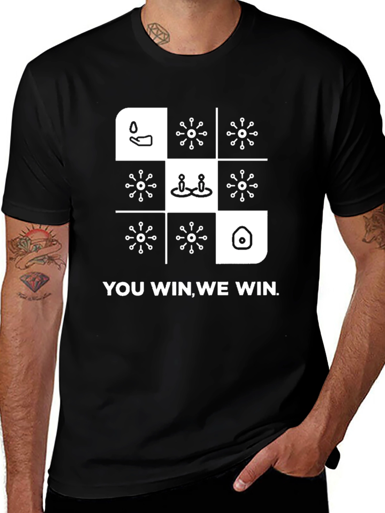 Variant 8 of You Win, We Win T-Shirt