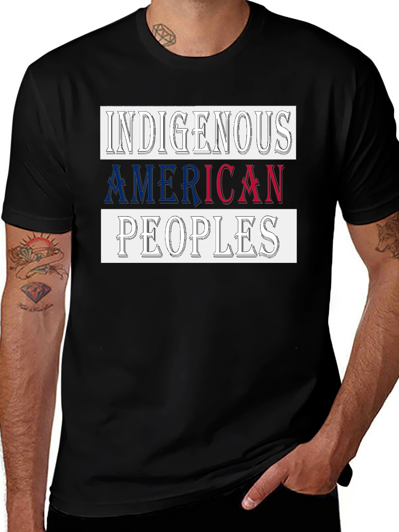 Variant 8 of Indigenous American Peoples Graphic Tee