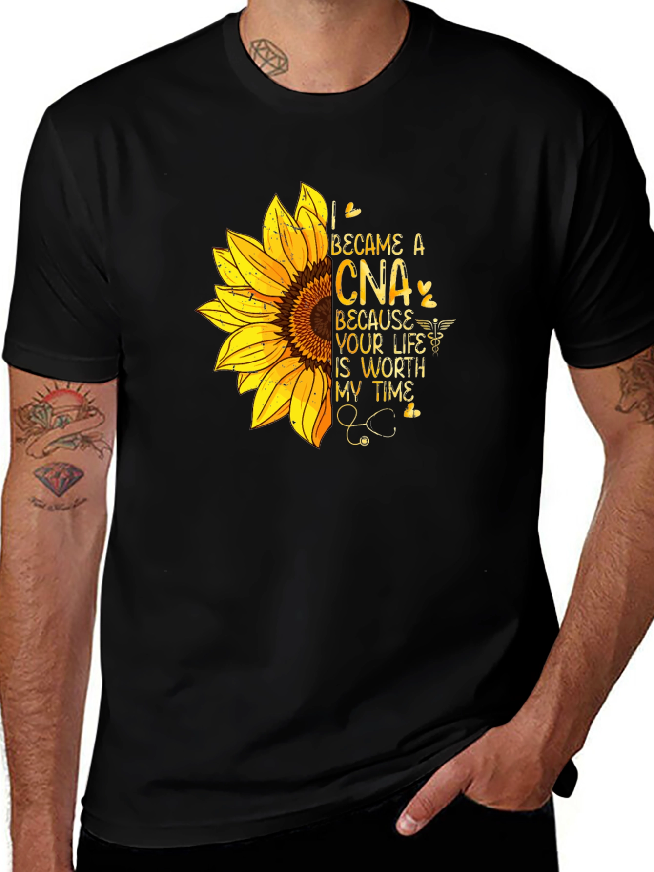 Variant 14 of CNA Sunflower Graphic Tee