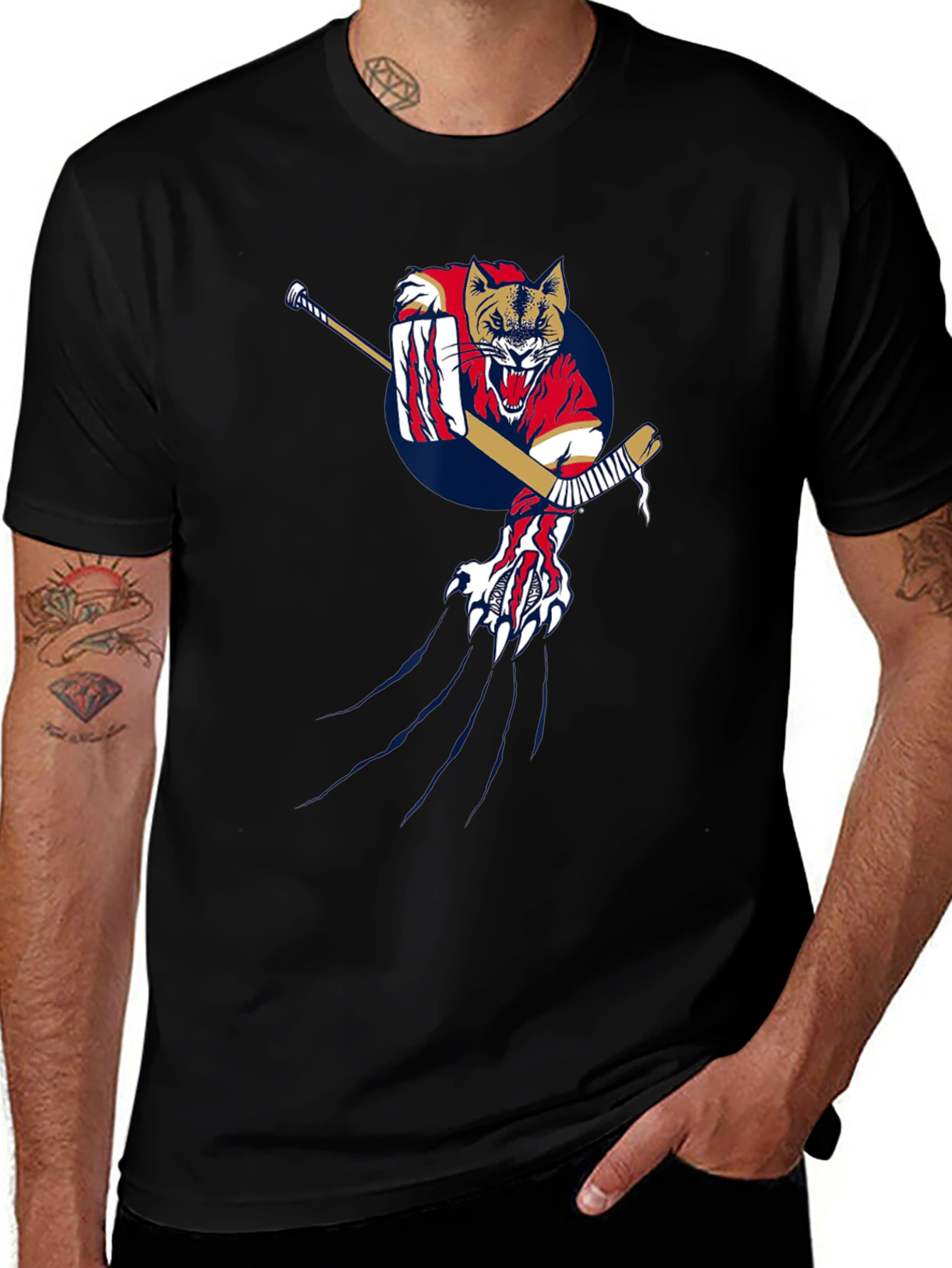 Panthers Hockey T-Shirt - Fierce Graphic Tee