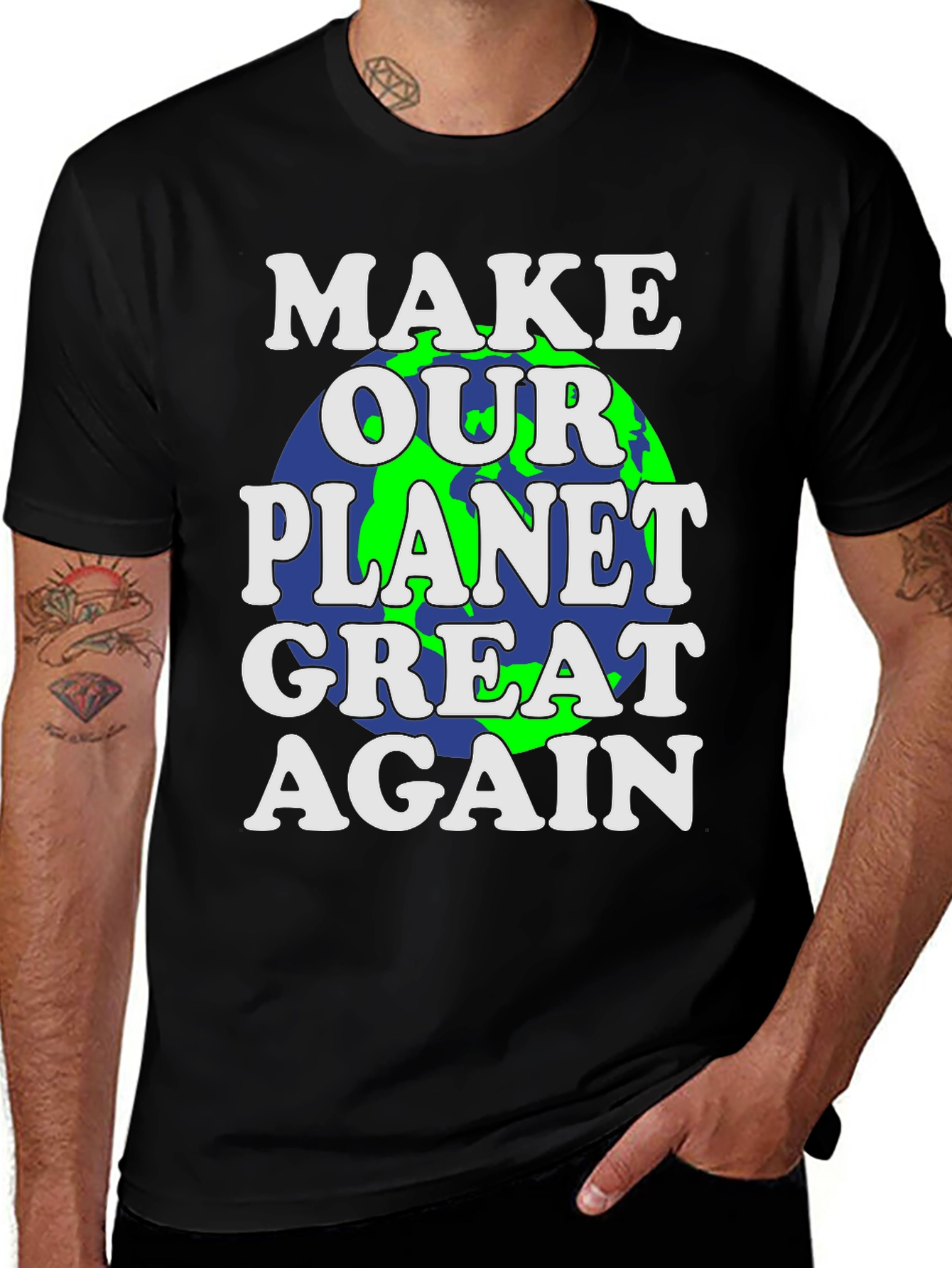 Variant 7 of Make Our Planet Great Again Graphic T-Shirt