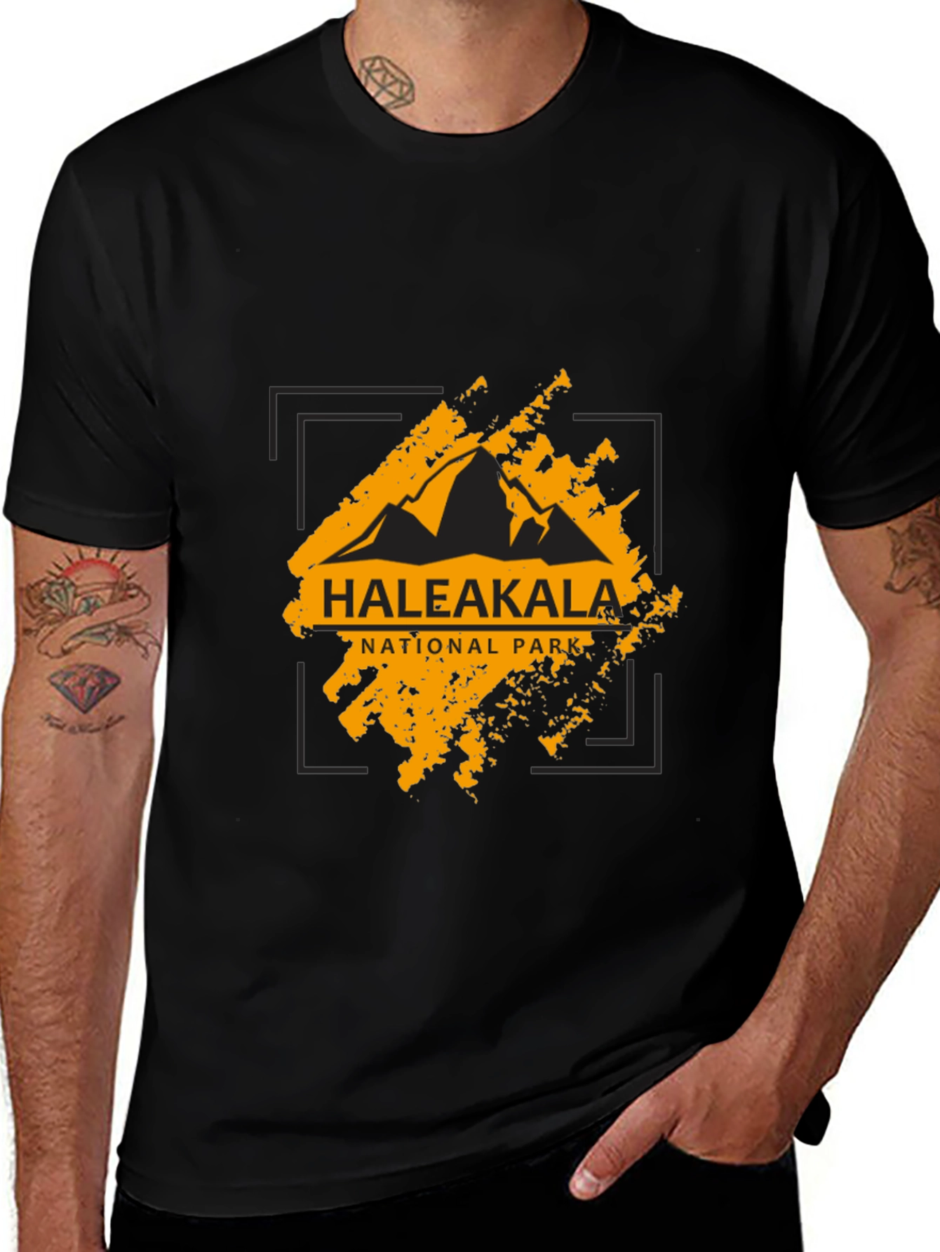 Variant 26 of Haleakala National Park Black T-Shirt