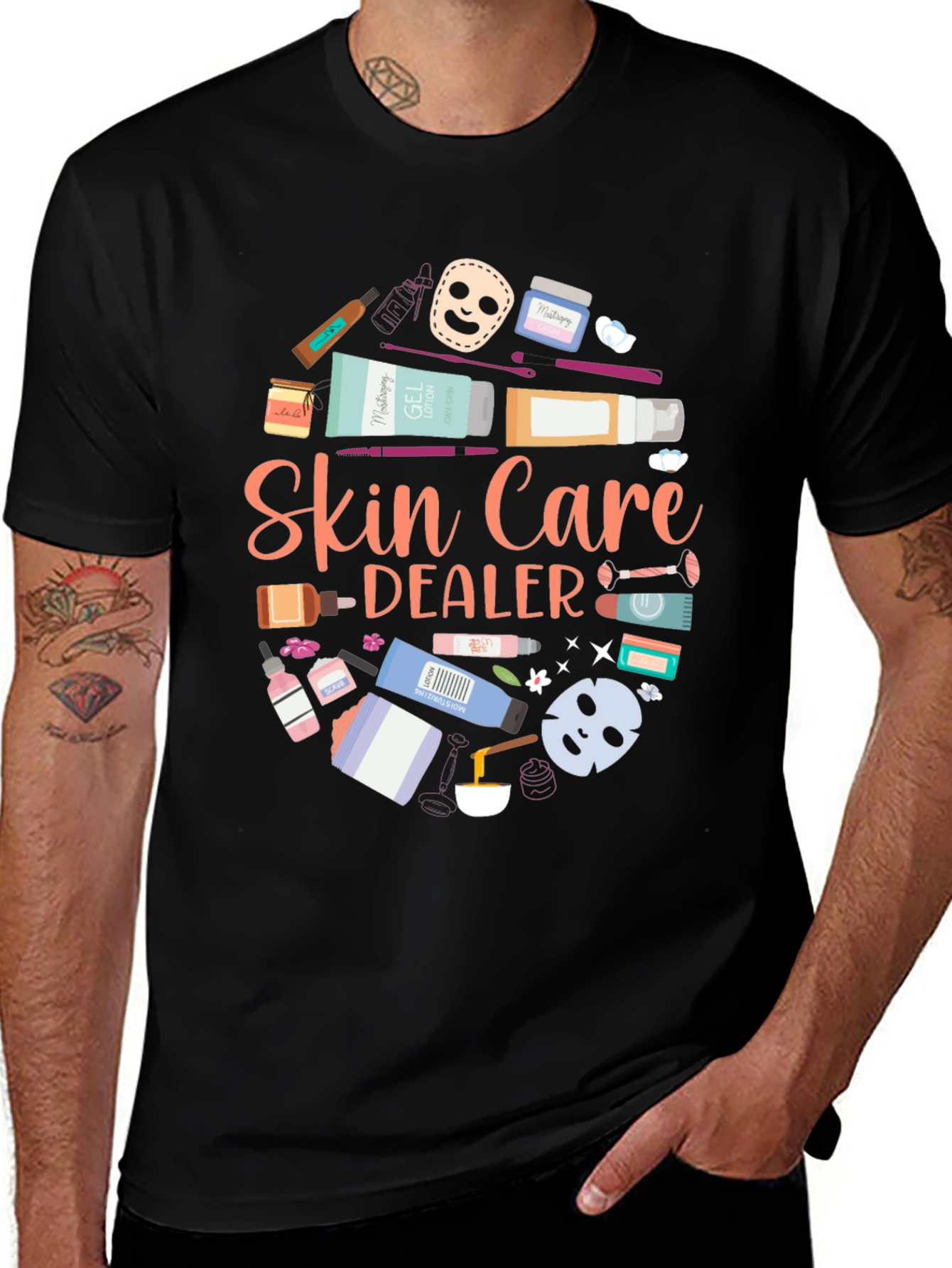 Variant 20 of Skin Care Dealer T-Shirt
