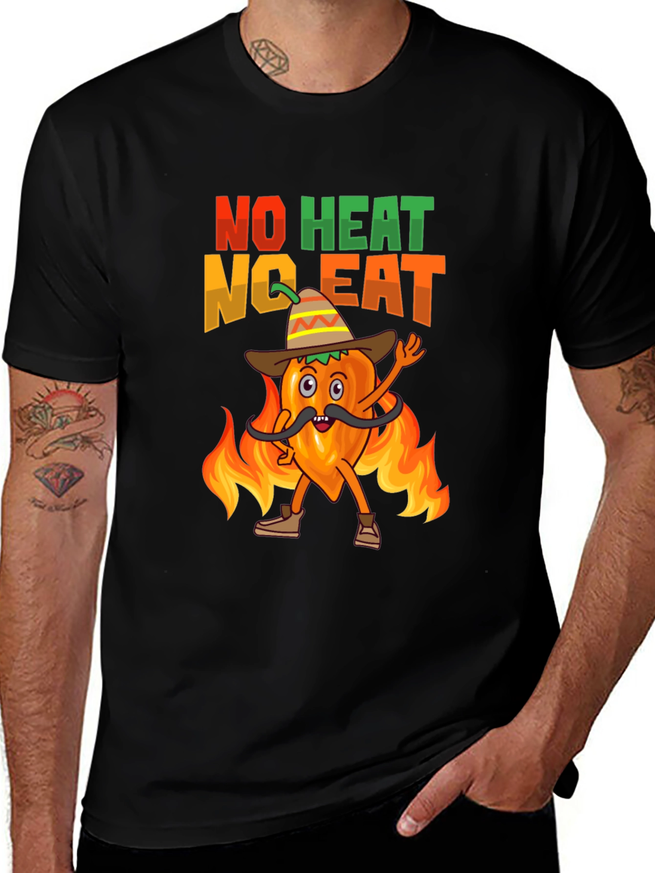 Variant 20 of No Heat No Eat Graphic Tee