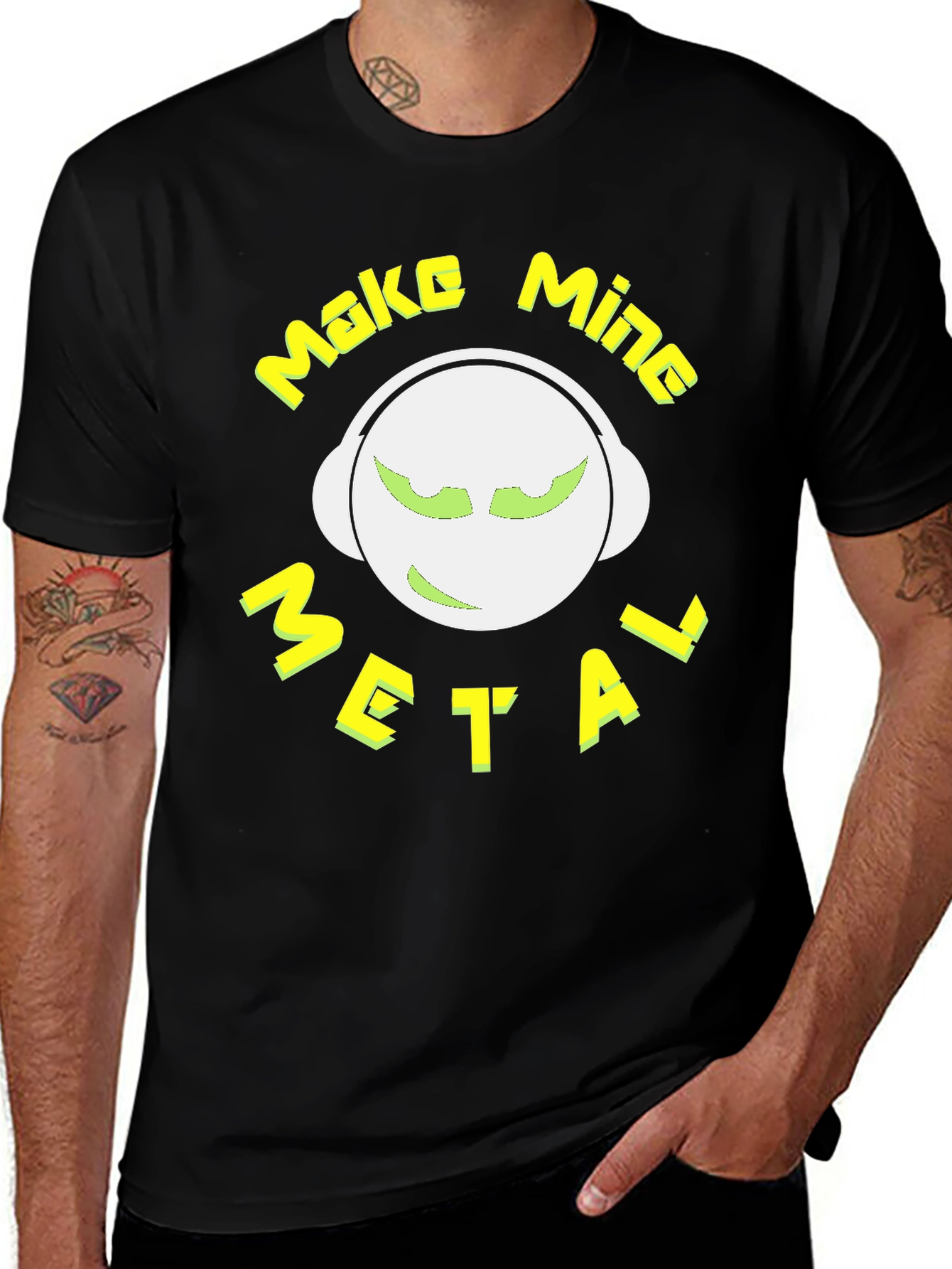 Variant 2 of Make Mine Metal Graphic Tee