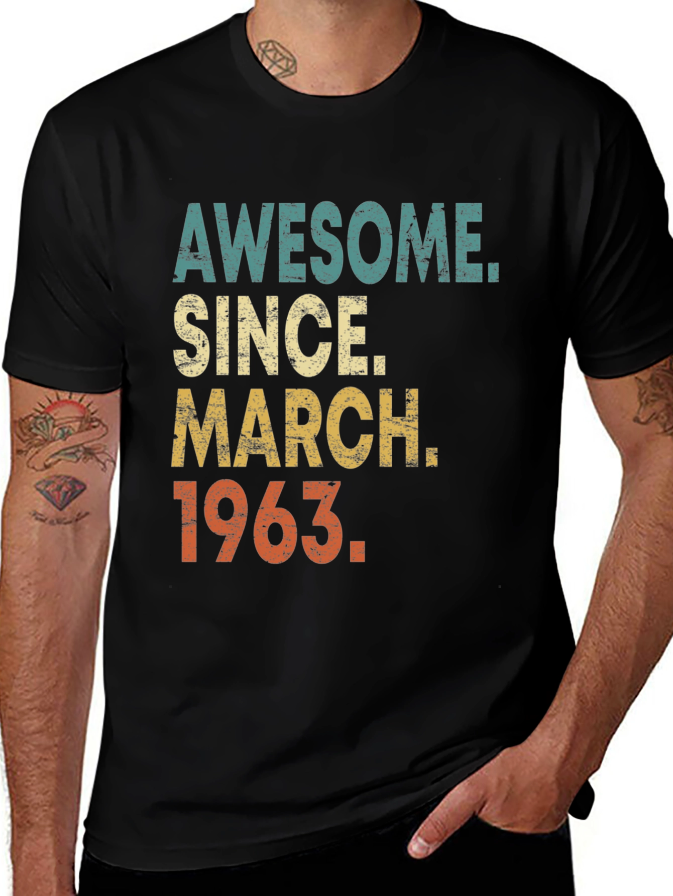 Variant 18 of Awesome Since March 1963 T-Shirt