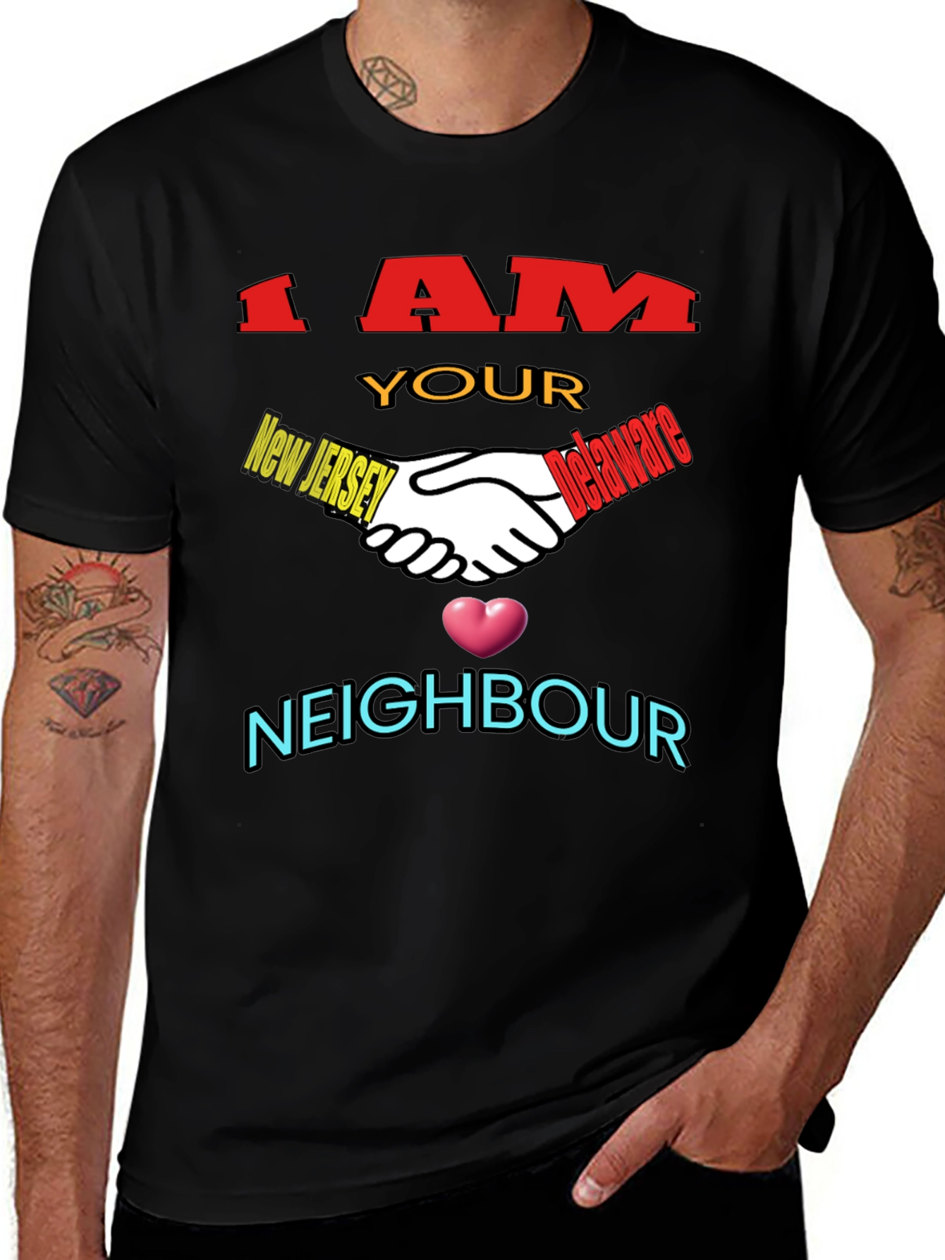New Jersey Delaware Neighbor T-Shirt
