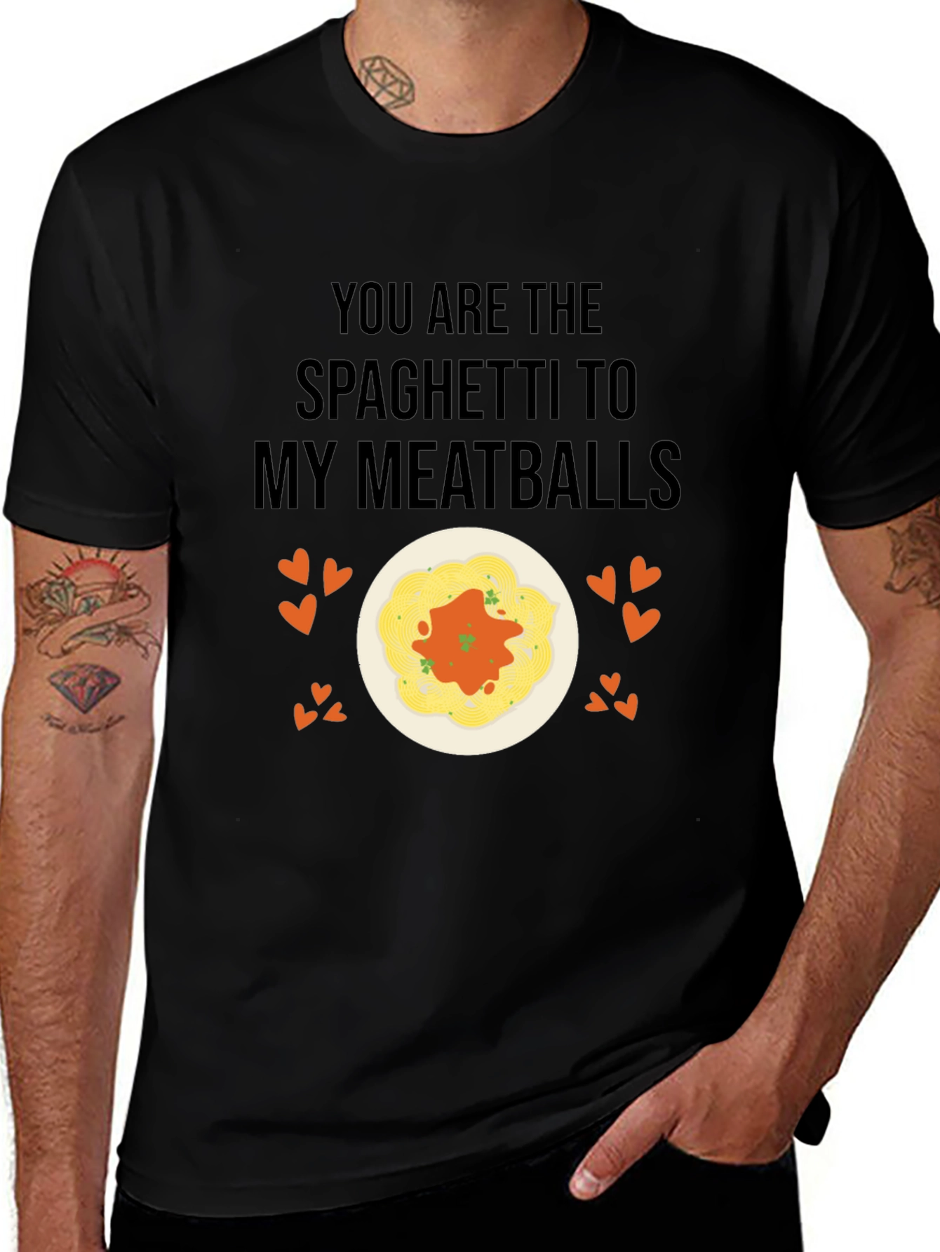 Variant 12 of You are the Spaghetti to my Meatballs T-Shirt