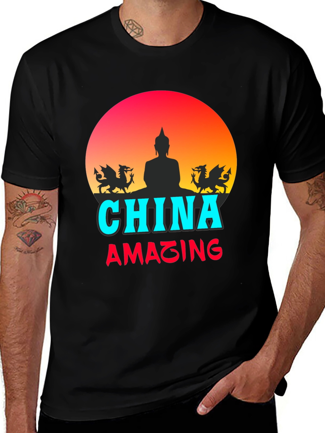 China Amazing T-Shirt Graphic Design