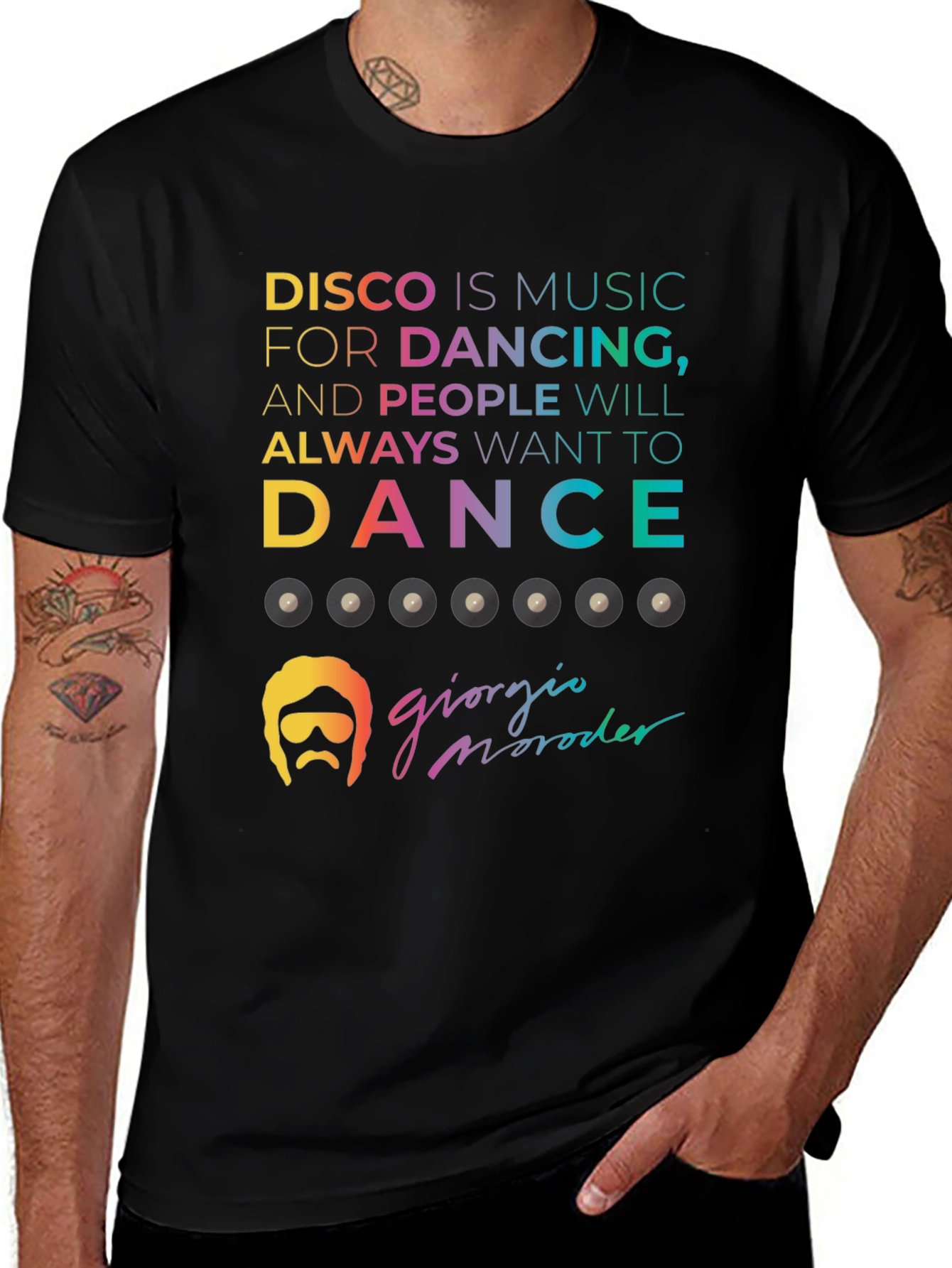 Variant 24 of Disco is Music T-Shirt