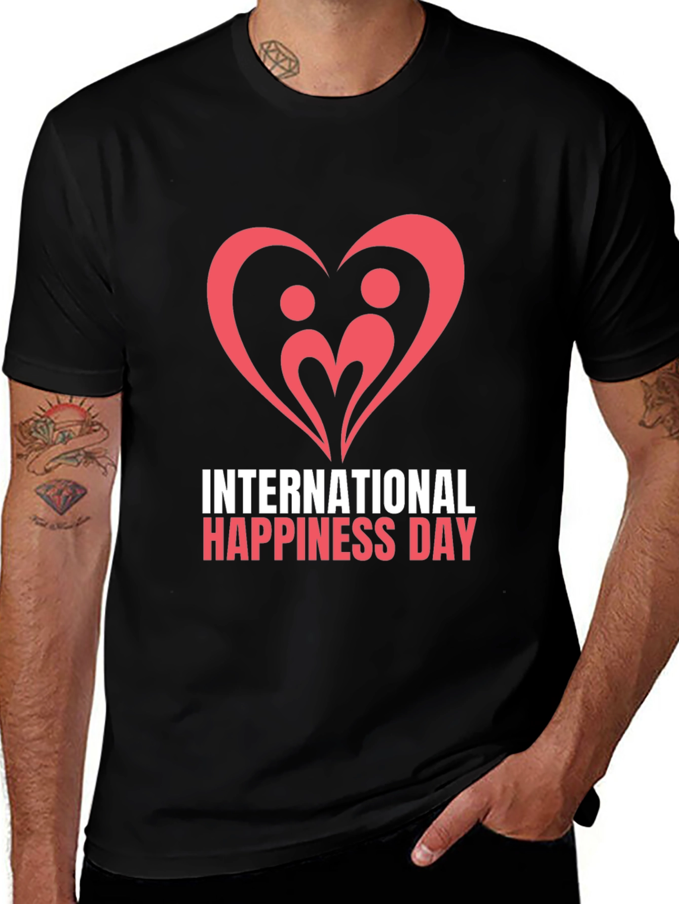 International Happiness Day Graphic Tee