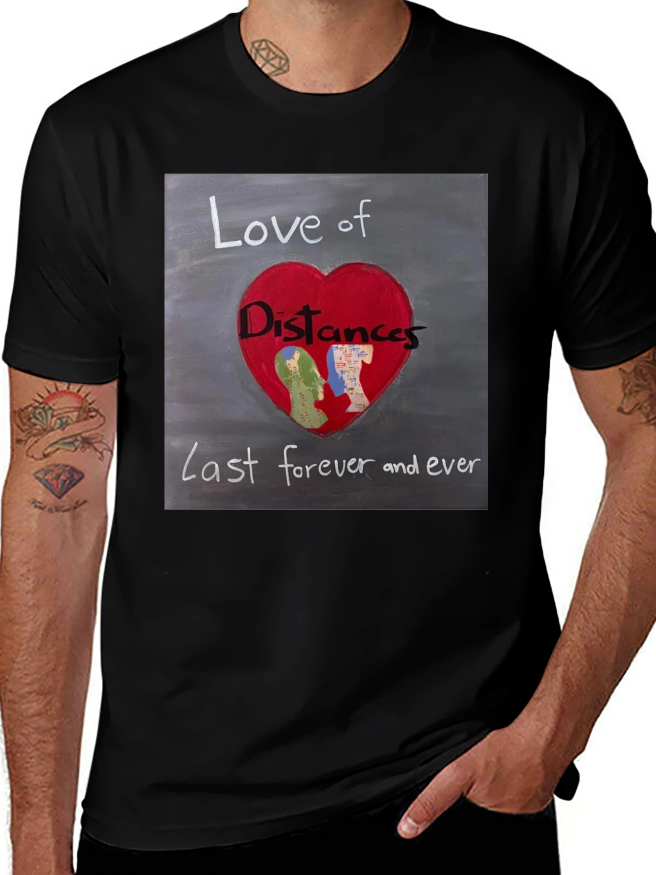 Variant 25 of Love of Distances Graphic T-Shirt