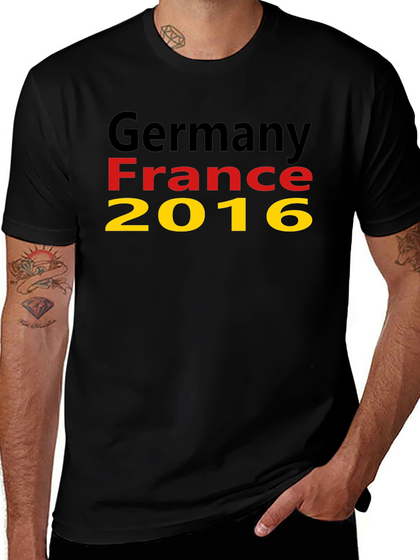 Variant 30 of Germany France 2016 Graphic Tee