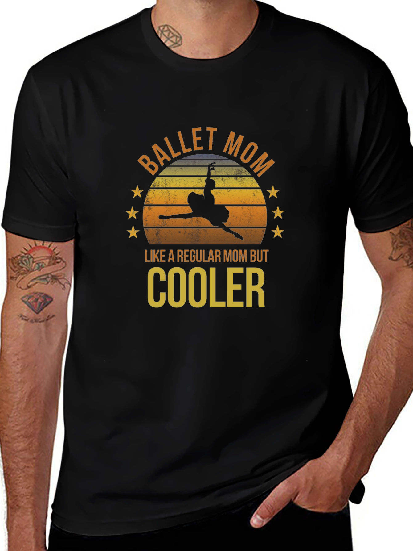 Variant 18 of Ballet Mom T-Shirt - Cooler Regular Mom