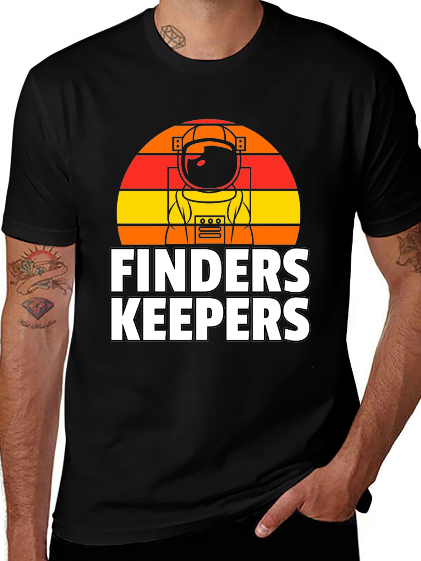 Variant 18 of Finders Keepers Astronaut Graphic T-Shirt