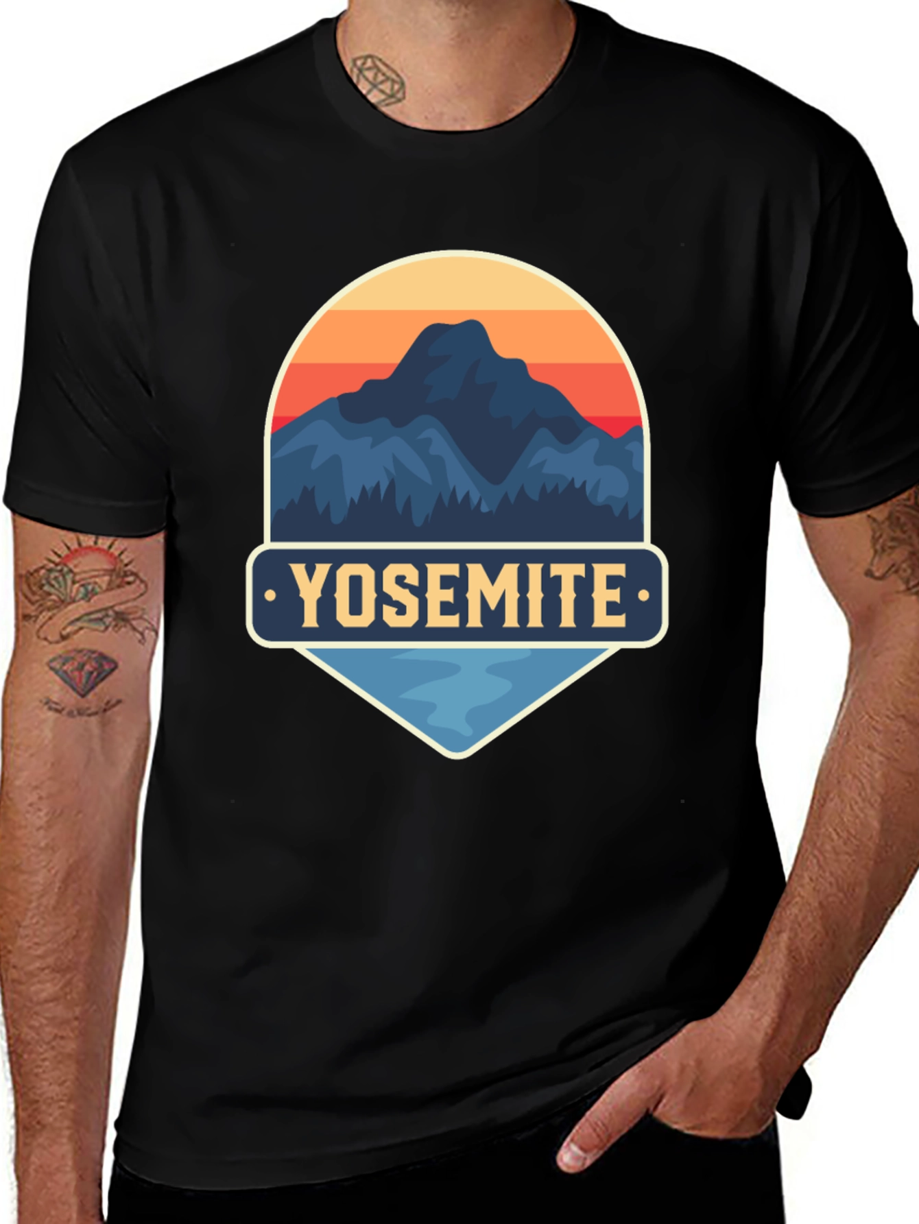Yosemite National Park Graphic T-Shirt