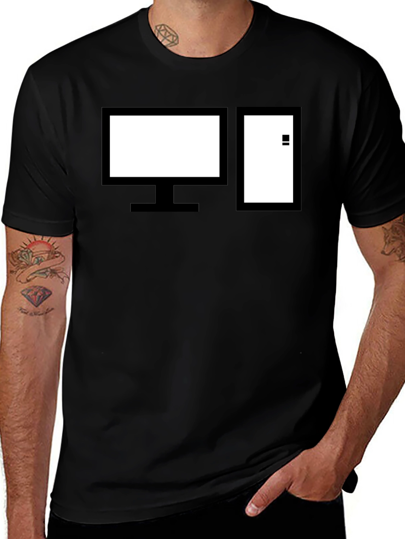 Geek PC T-Shirt - Computer Lover Graphic Tee