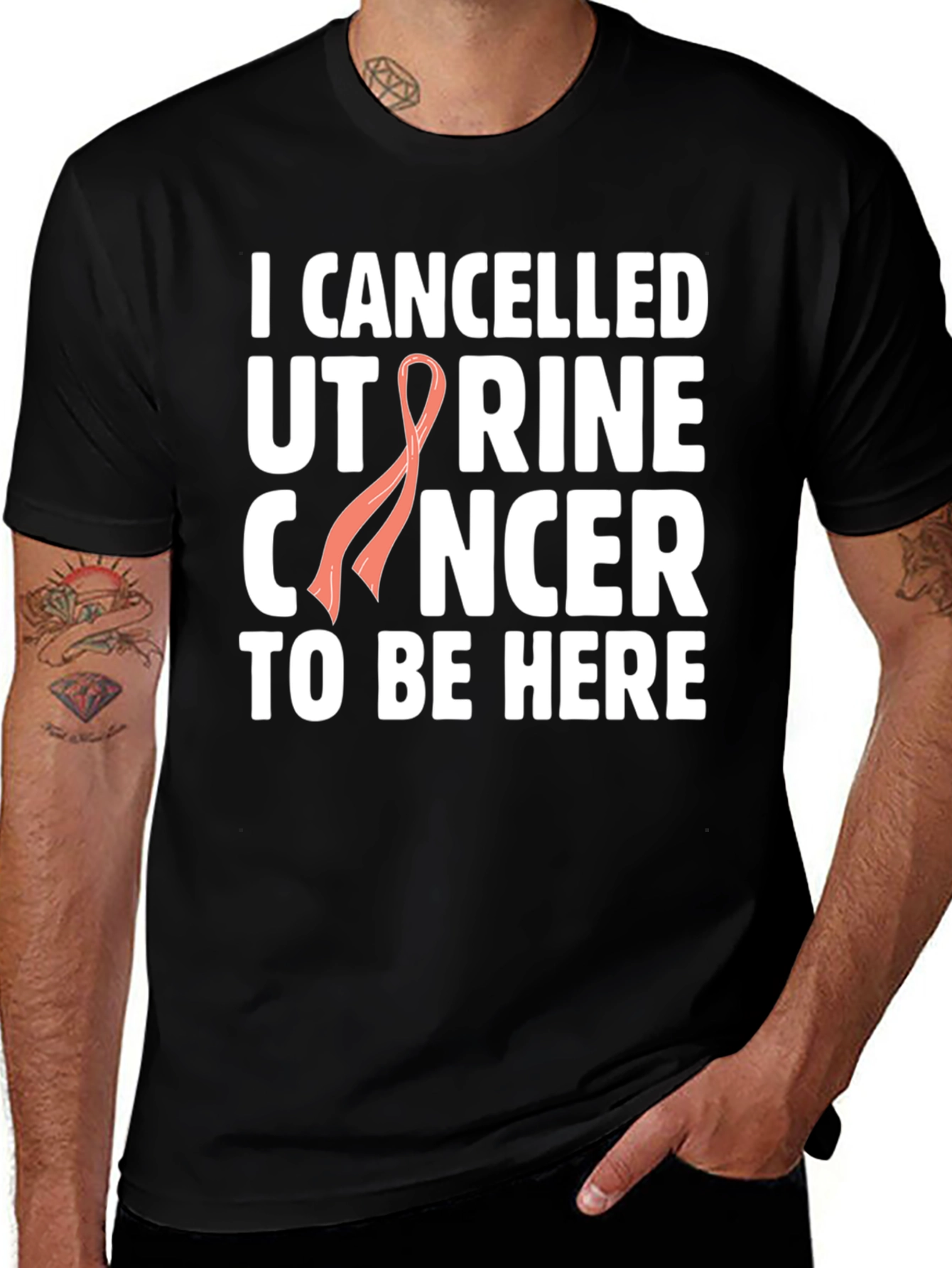 Variant 16 of Uterine Cancer Awareness T-Shirt