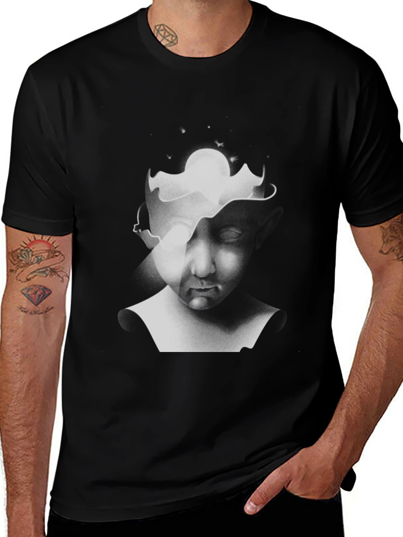 Variant 10 of Monochrome Graphic Tee