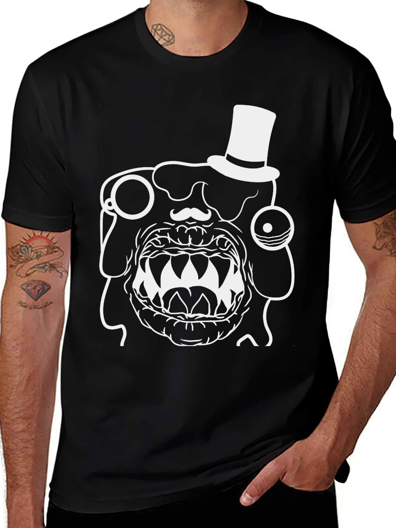Variant 12 of Monster Gentleman Graphic T-Shirt