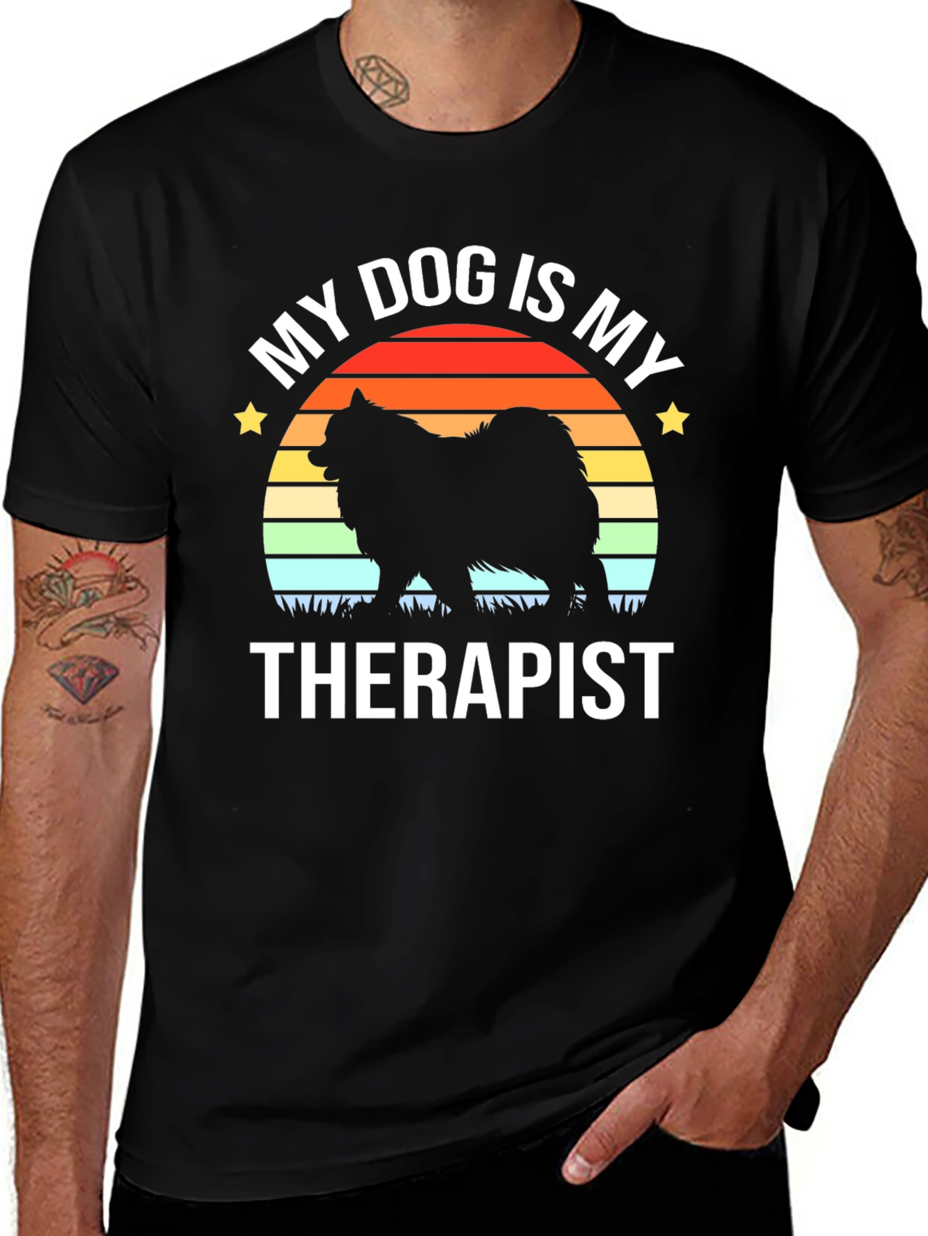 Variant 18 of My Dog Is My Therapist T-Shirt