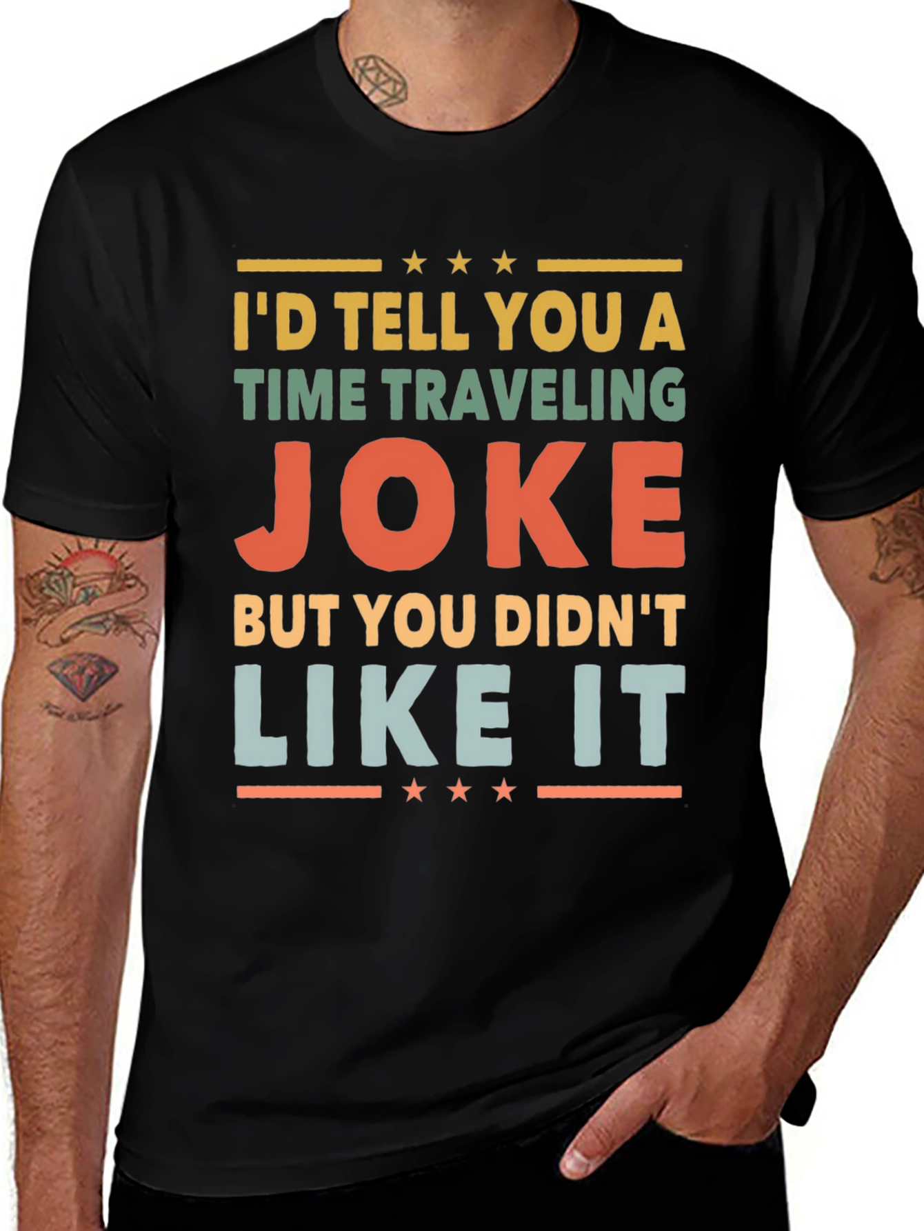 Variant 25 of Time Traveling Joke Graphic Tee