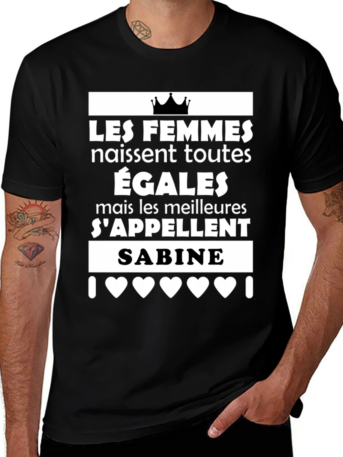 Variant 20 of Sabine - Women Are Born Equal T-Shirt