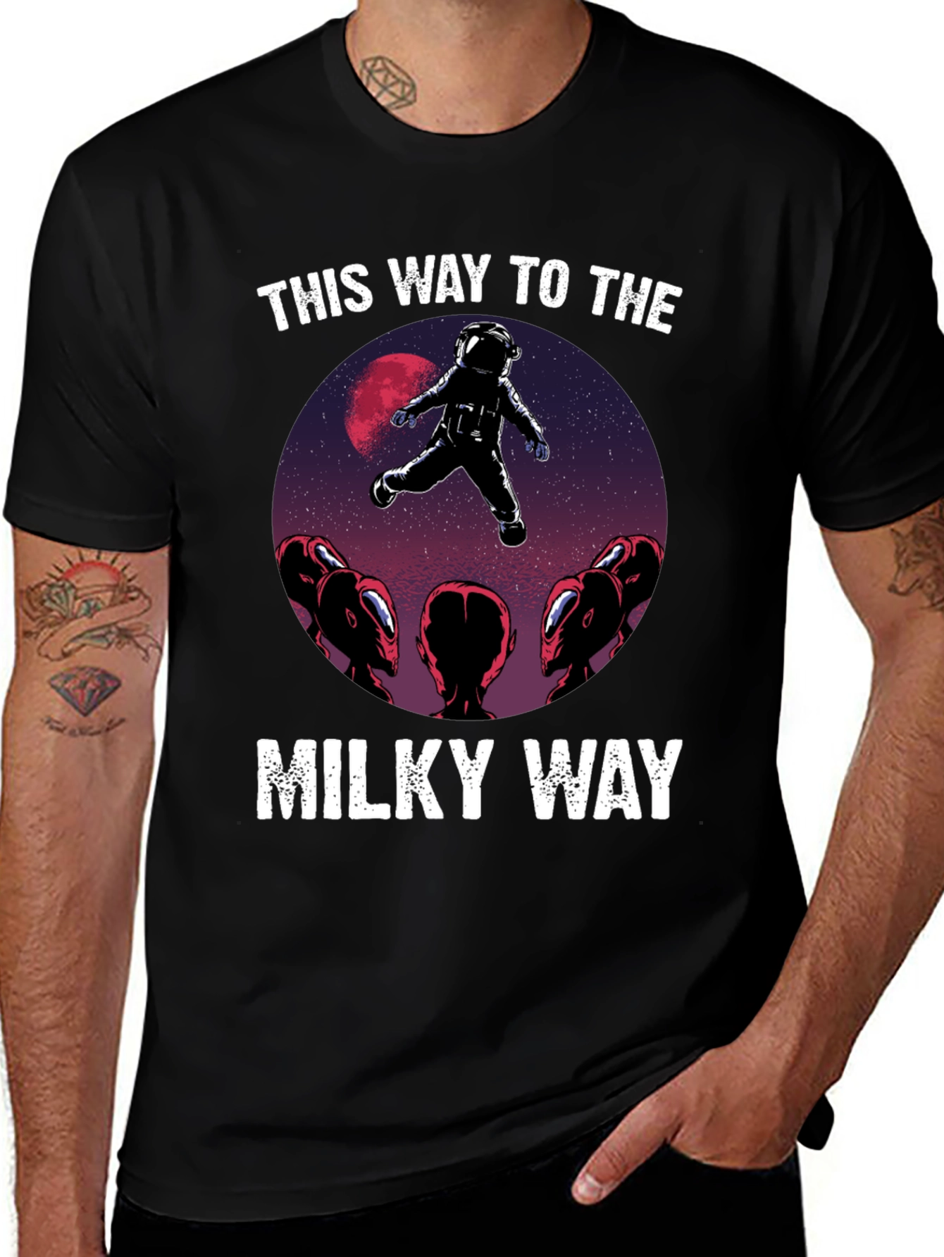Variant 18 of Milky Way Adventure T-Shirt