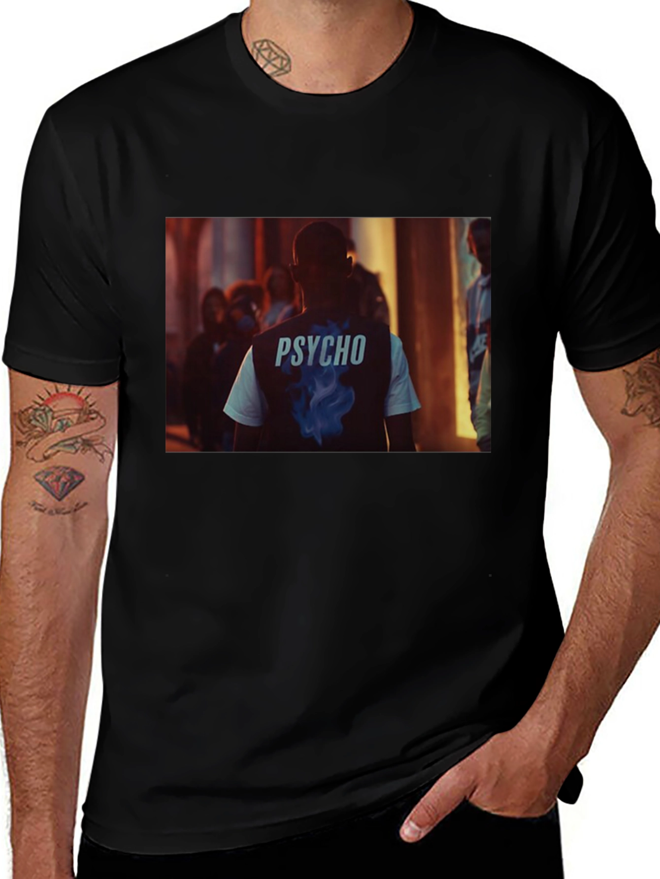 Variant 7 of Psycho Graphic T-Shirt - Trendy Streetwear
