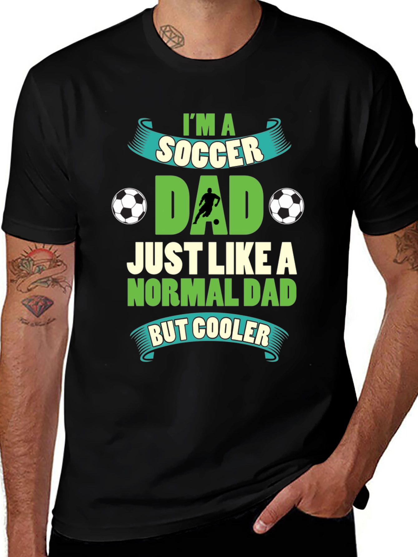 Variant 17 of Soccer Dad T-Shirt - Cool Father's Day Gift!