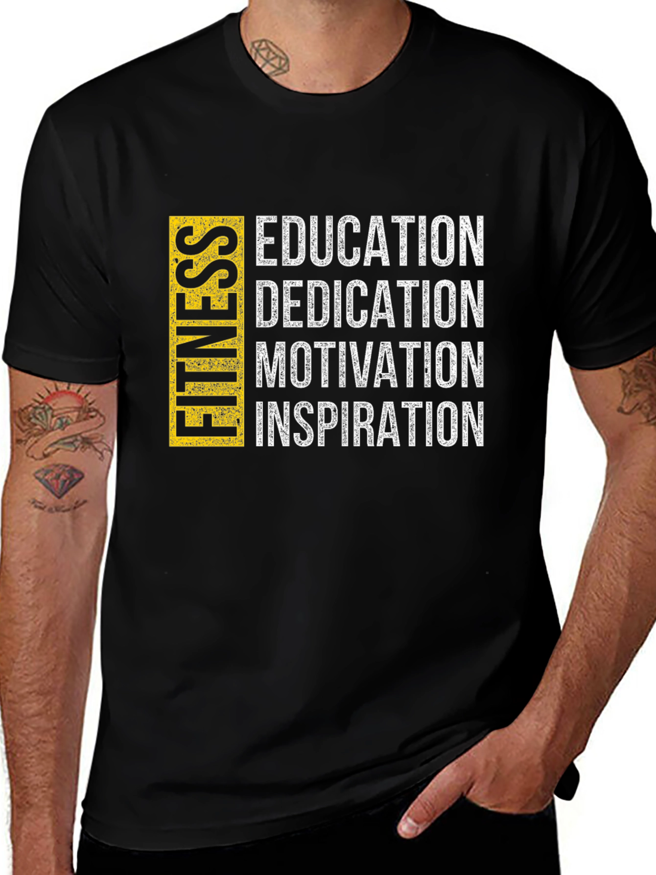 Variant 16 of Fitness Inspiration Graphic Tee