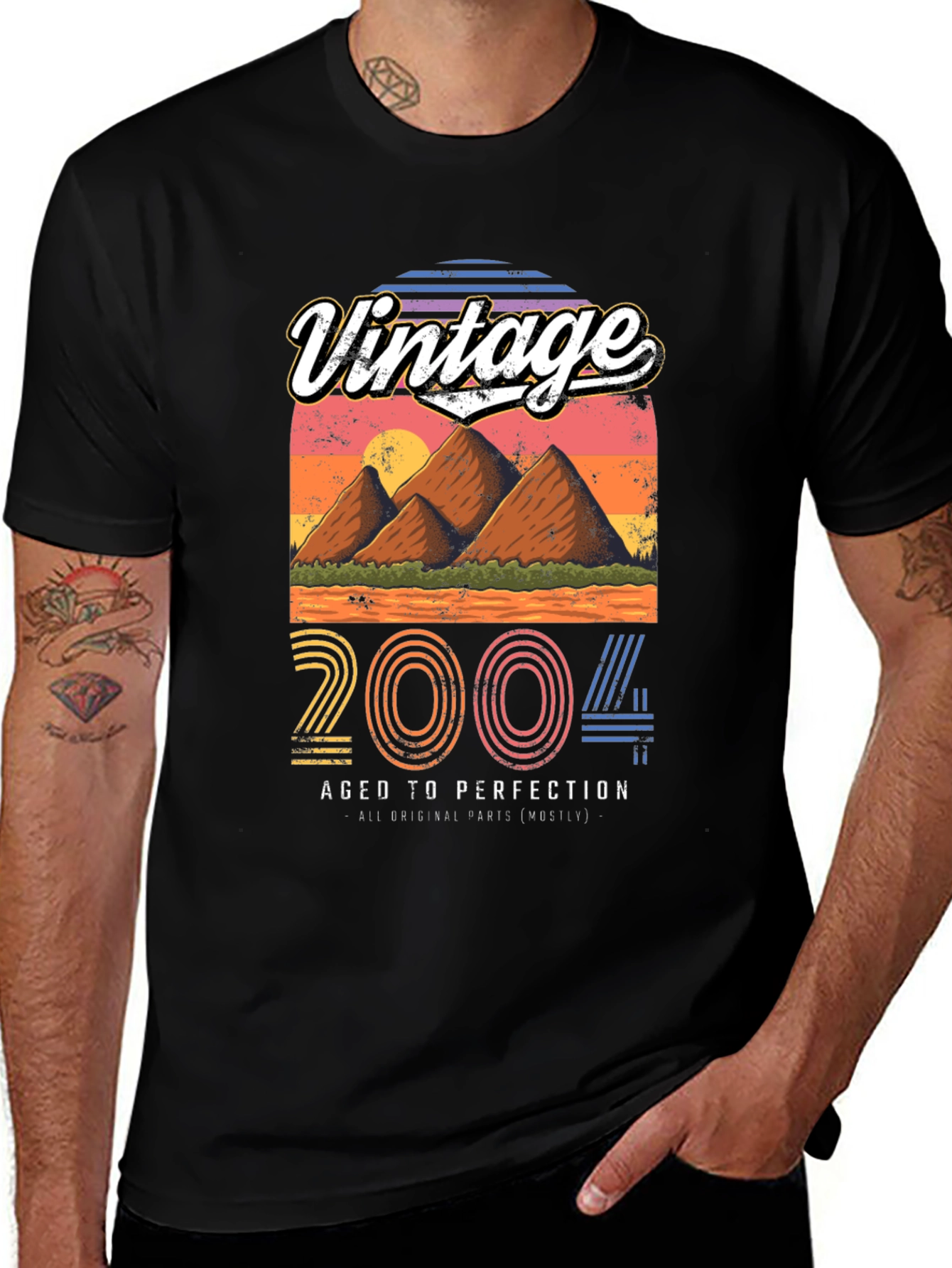 Variant 9 of Vintage 2004 Aged to Perfection T-Shirt