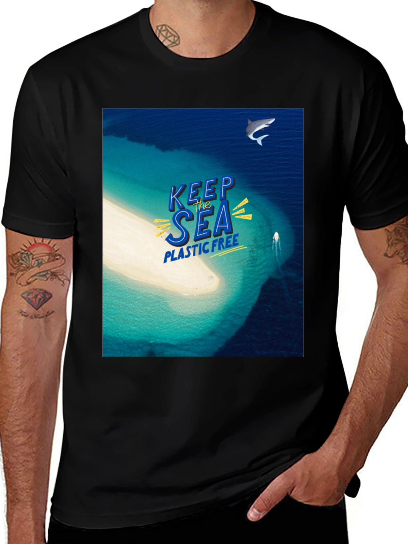 Variant 18 of Keep the Sea Plastic Free T-Shirt