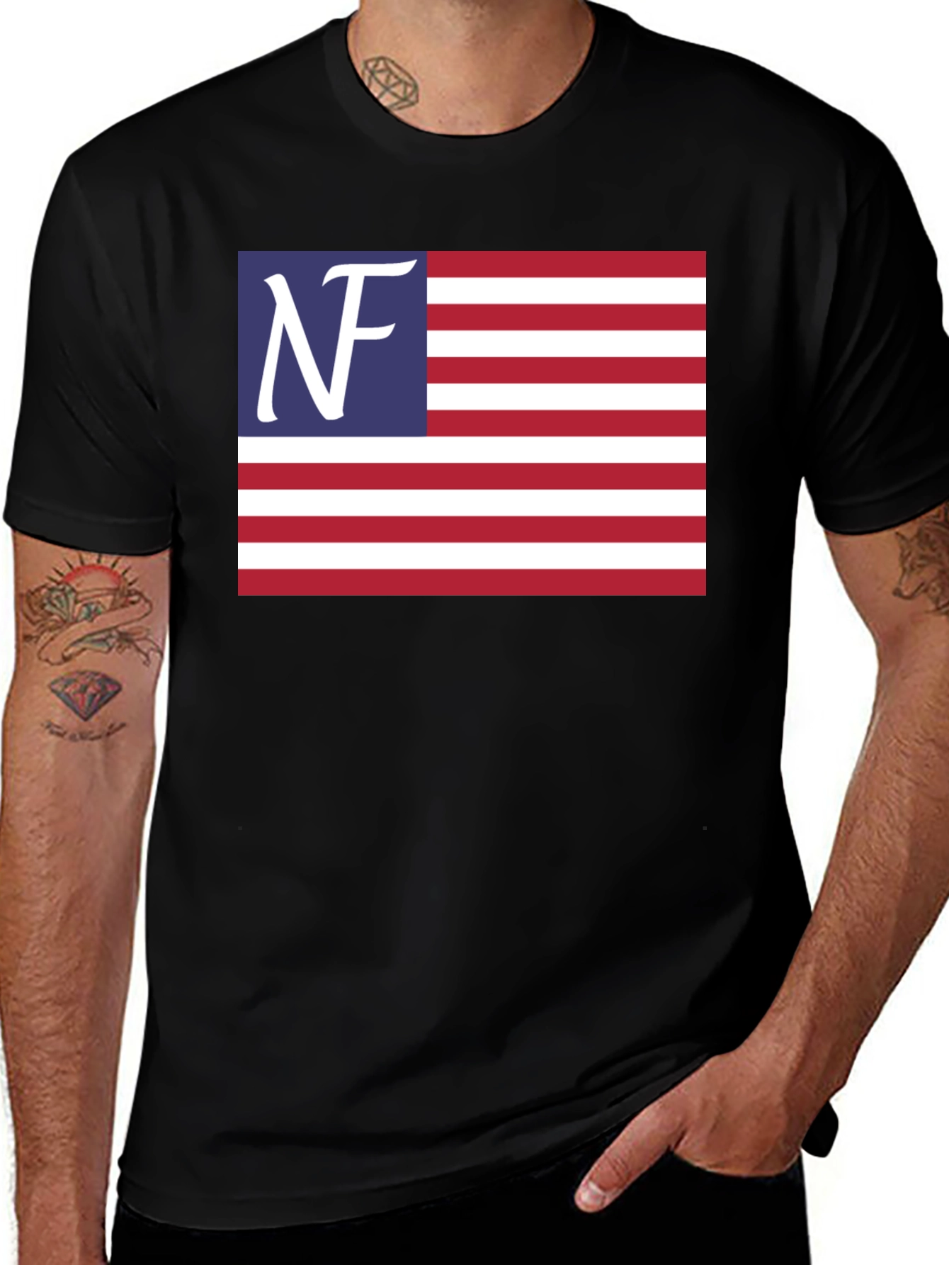 NF American Flag T-Shirt