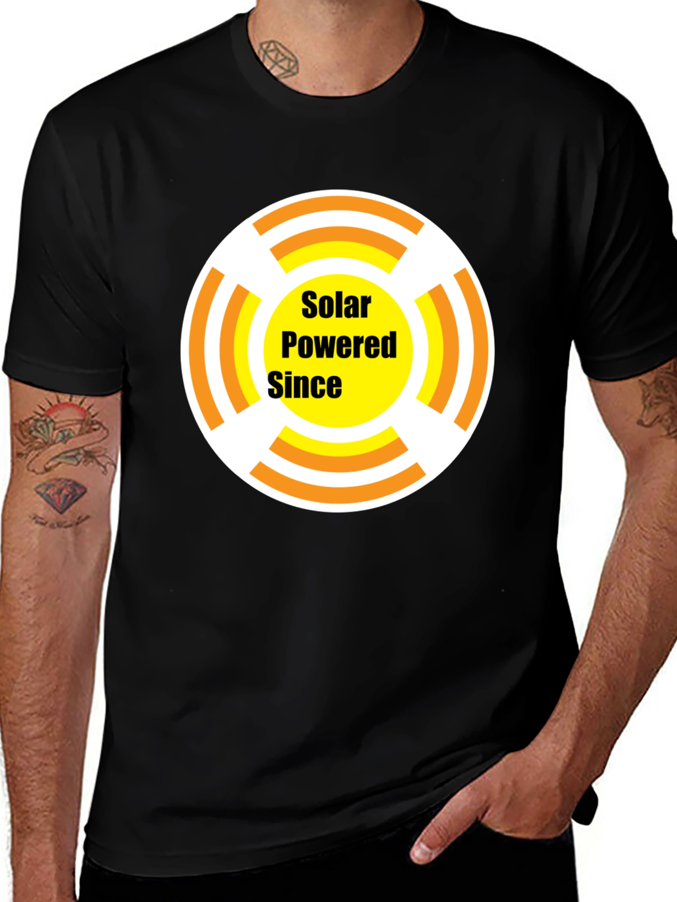 Variant 8 of Solar Powered Graphic T-Shirt