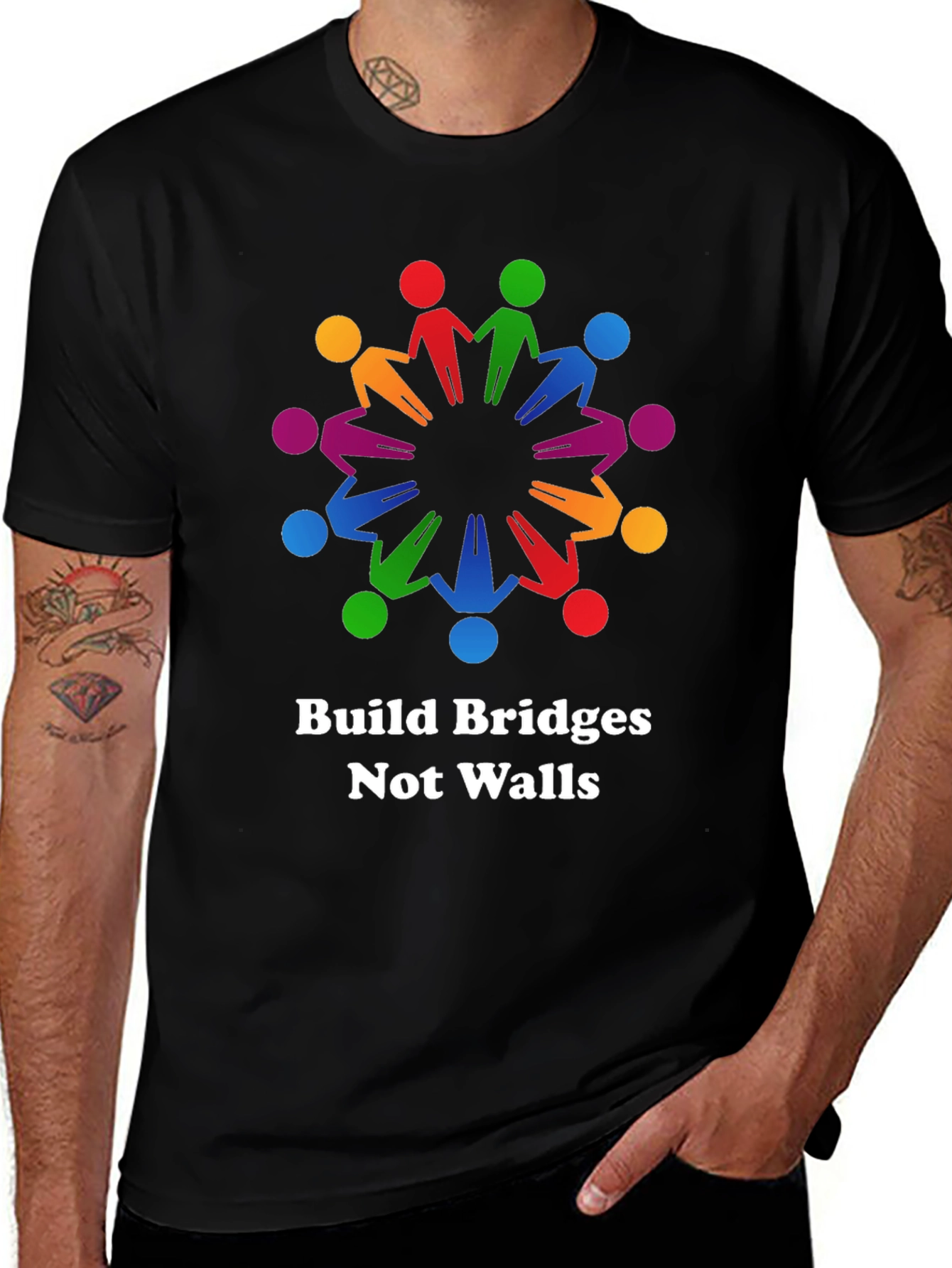 Build Bridges Not Walls T-Shirt