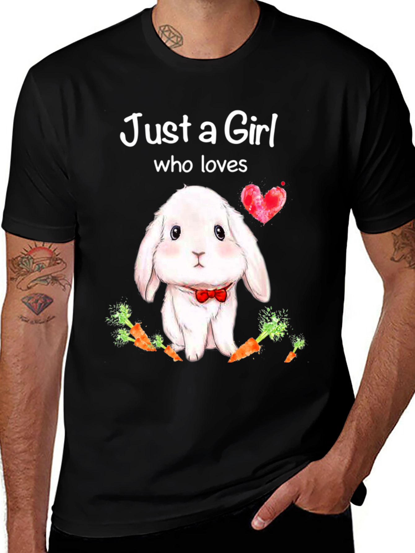 Just A Girl Who Loves Bunnies T-Shirt