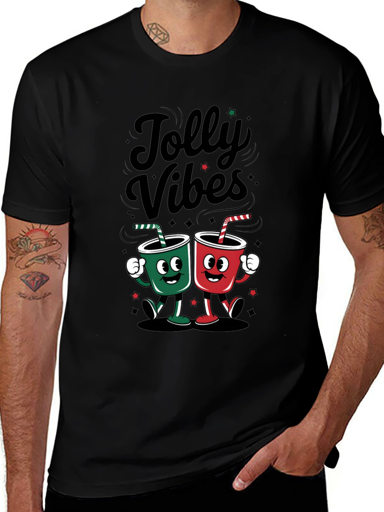 Variant 2 of Jolly Vibes Graphic Tee
