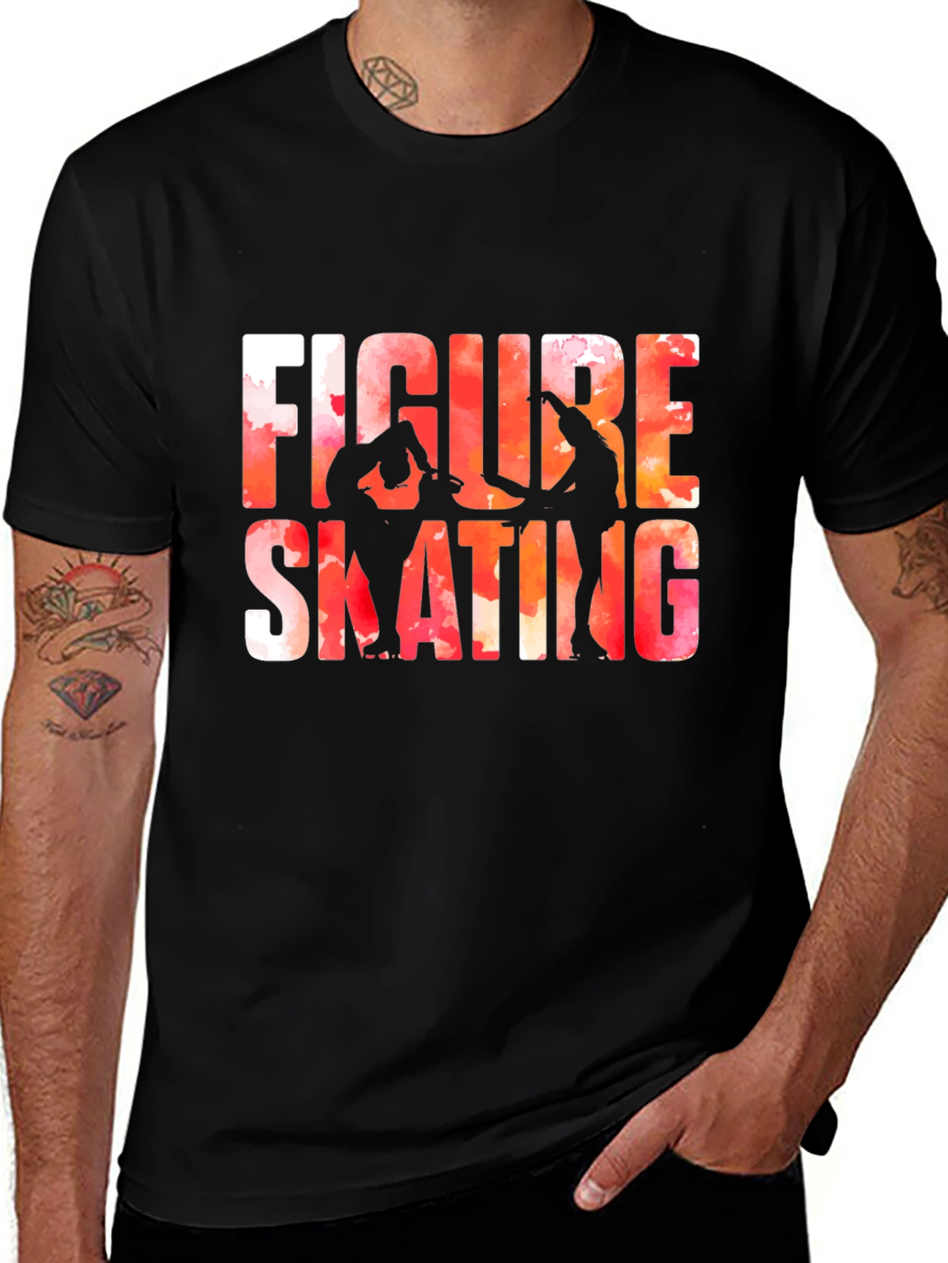 Figure Skating Graphic T-Shirt