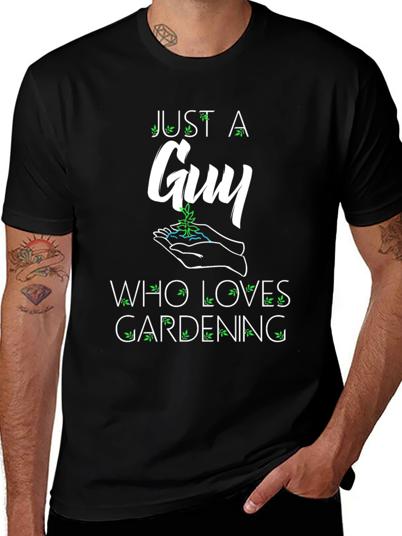 Variant 19 of Just A Guy Who Loves Gardening T-Shirt