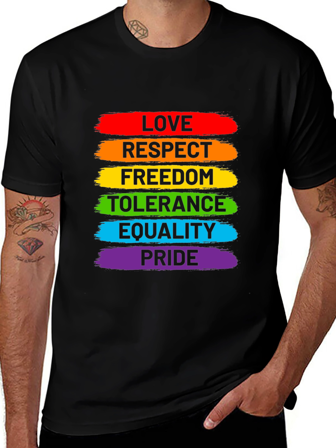 Variant 22 of Pride Rainbow Love Equality T-Shirt