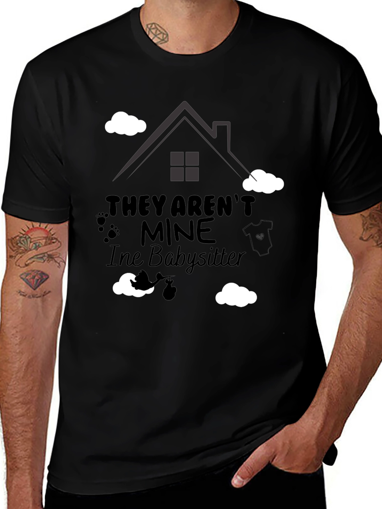 Variant 14 of They Aren't Mine Babysitter T-Shirt
