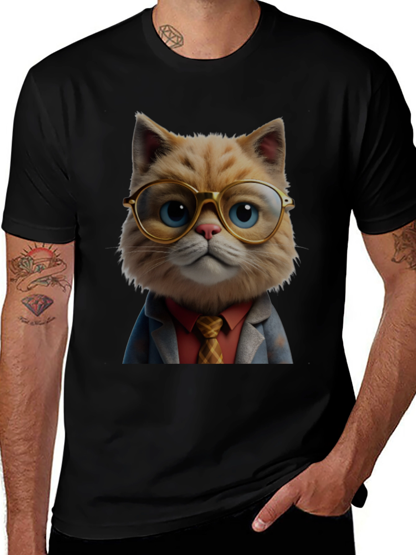 Variant 16 of Cat Boss T-Shirt