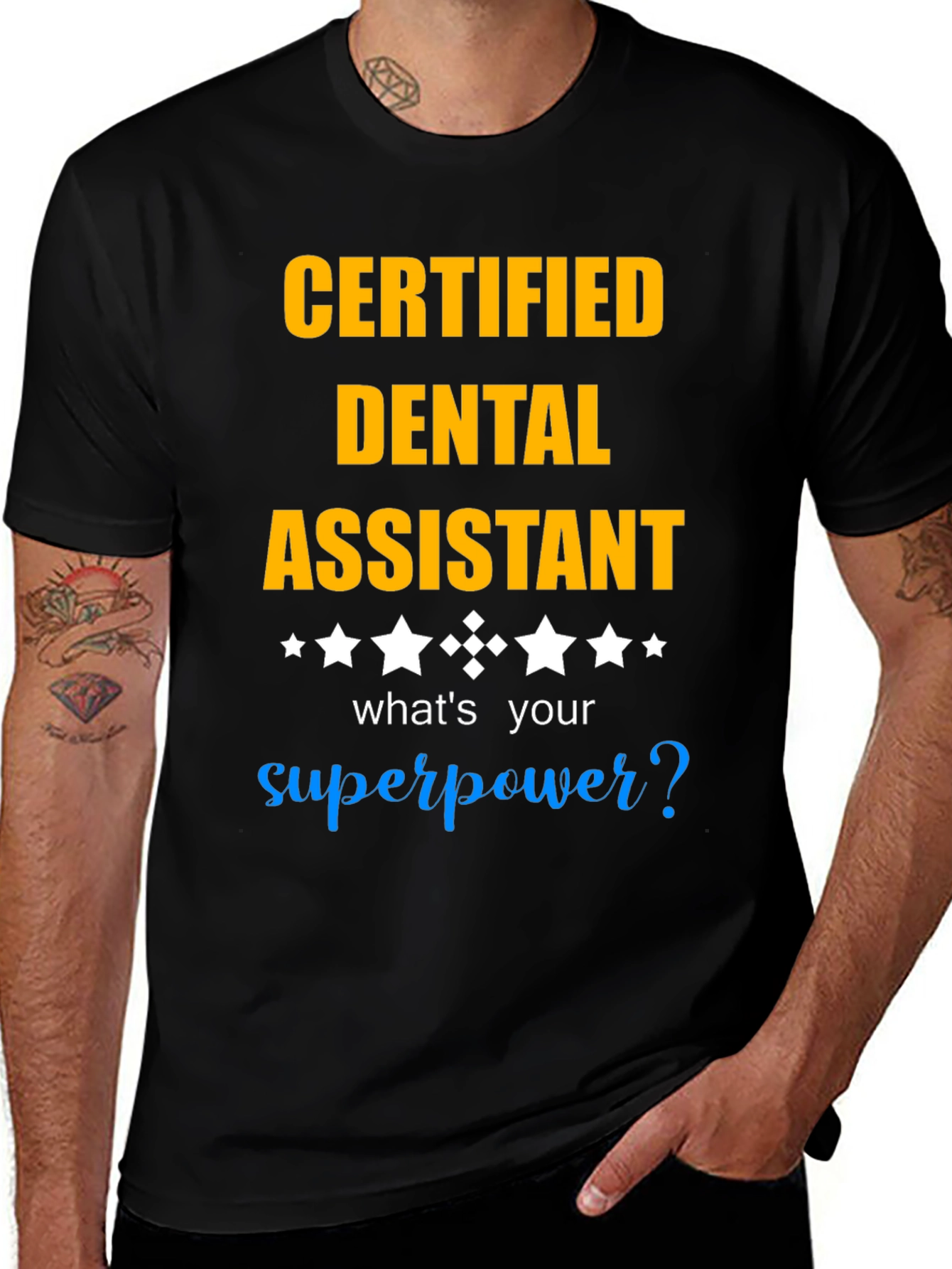 Variant 16 of Certified Dental Assistant T-Shirt