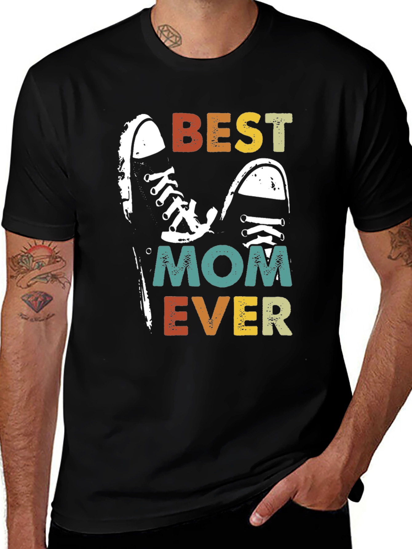 Variant 25 of Best Mom Ever Graphic T-Shirt
