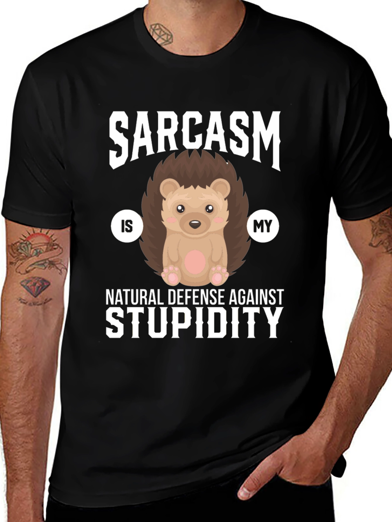 Variant 15 of Sarcasm is My Natural Defense T-Shirt