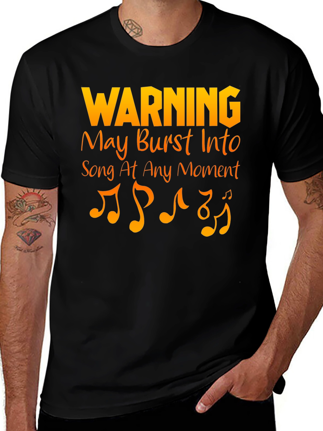 Variant 10 of Warning May Burst Into Song T-Shirt