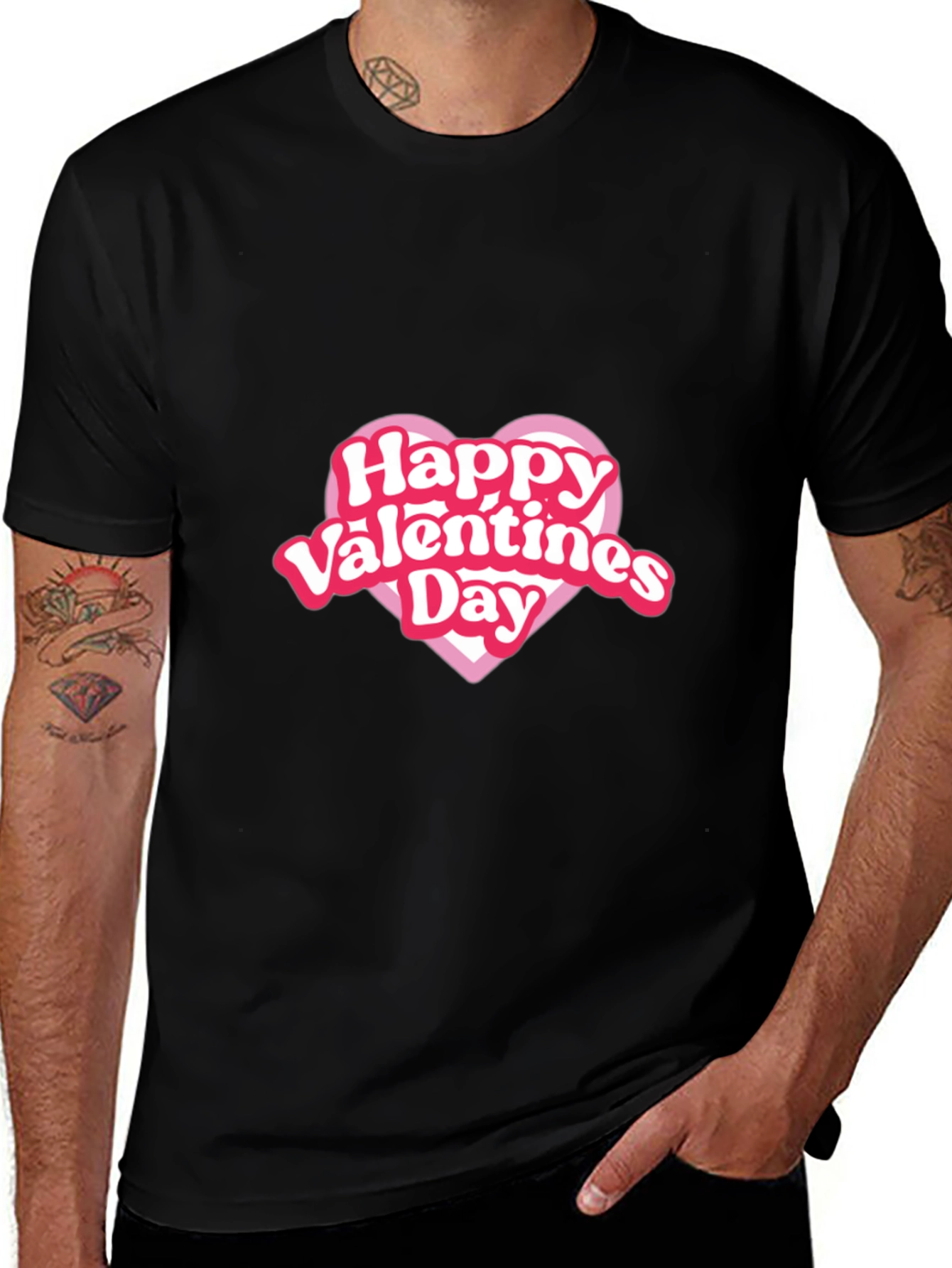 Variant 30 of Happy Valentine's Day Heart Graphic T-Shirt