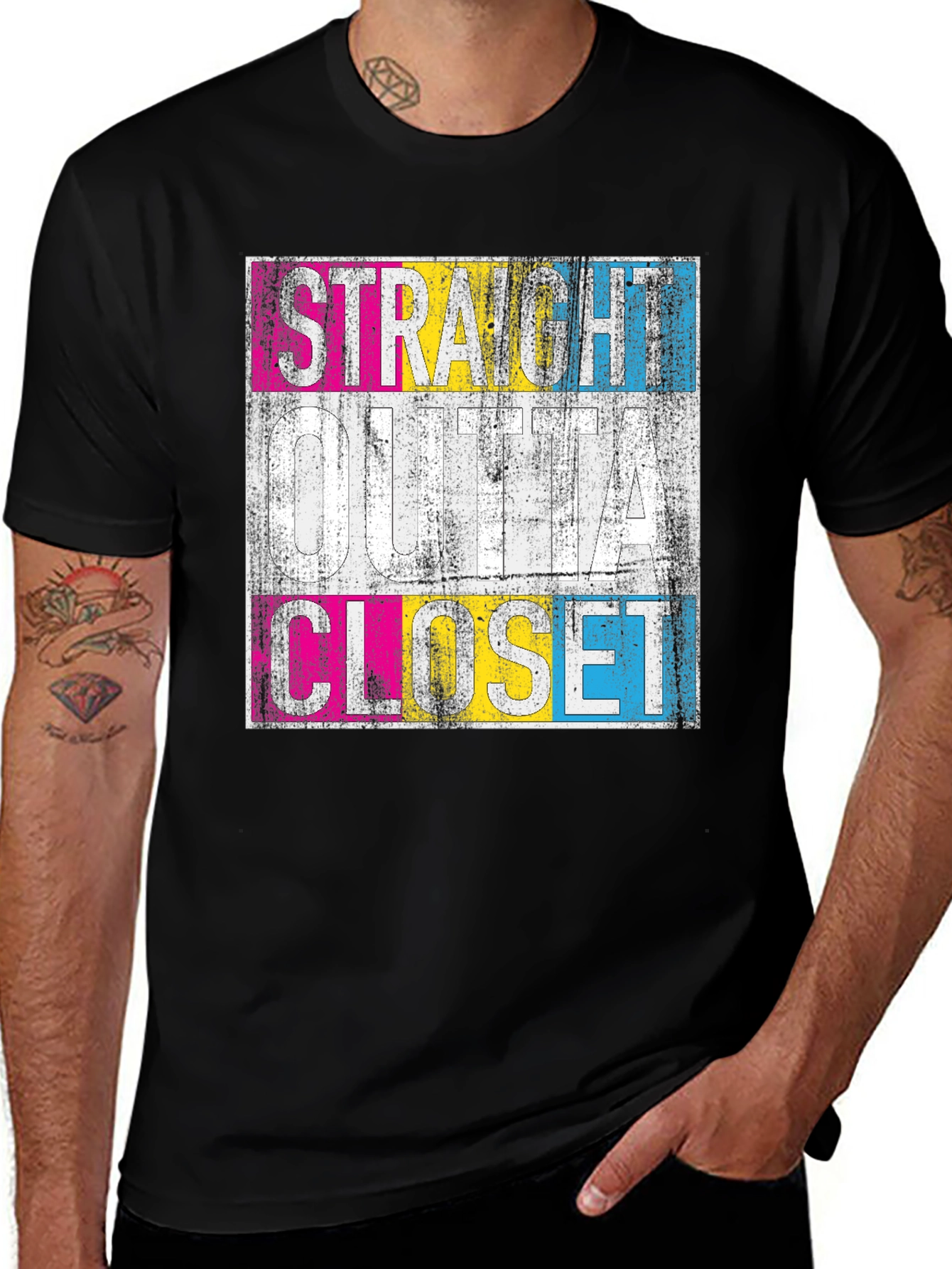 Straight Outta Closet Tee - Pride LGBTQ+ Shirt