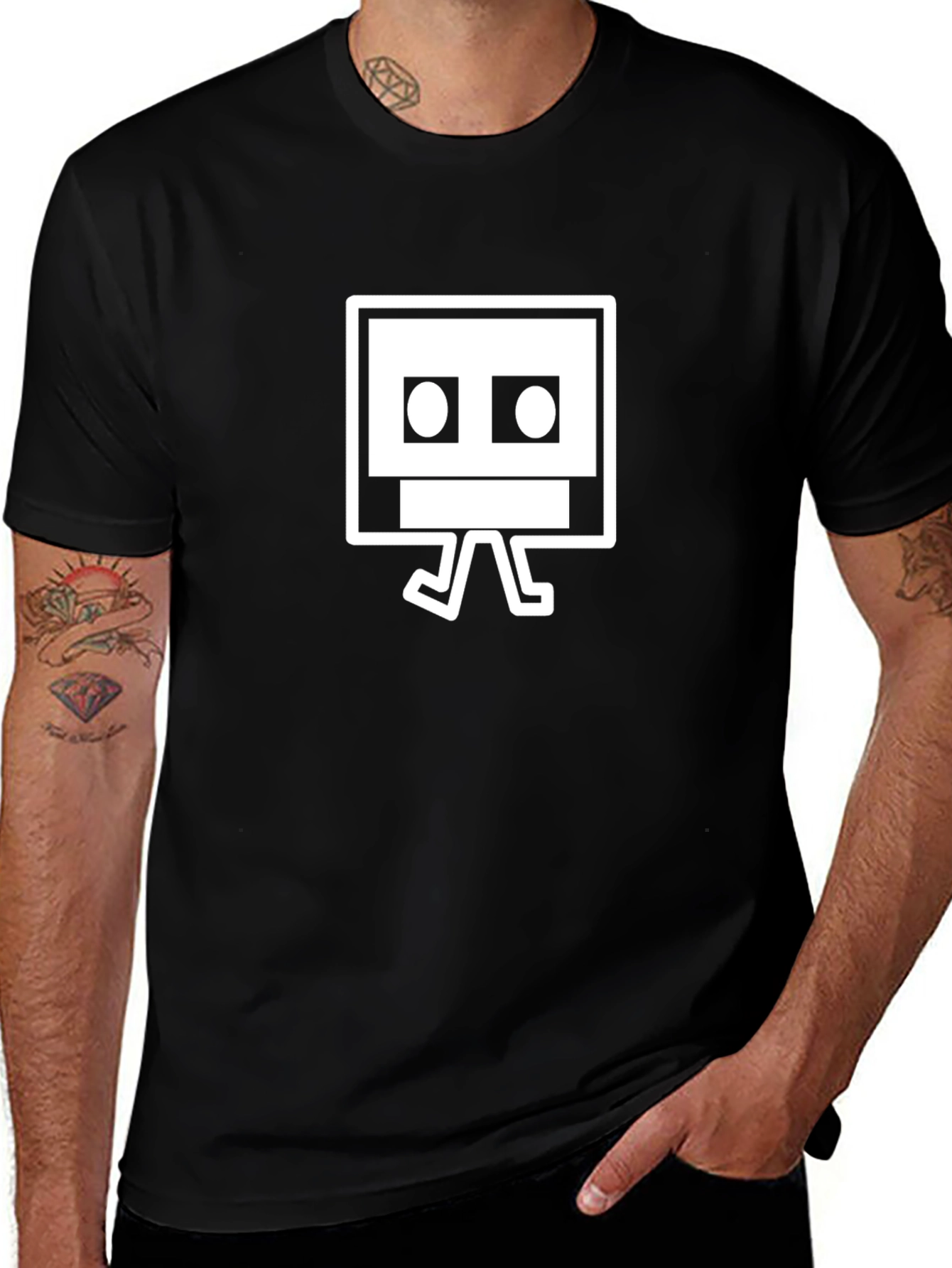 Variant 20 of Geometry Dash Inspired Graphic T-Shirt